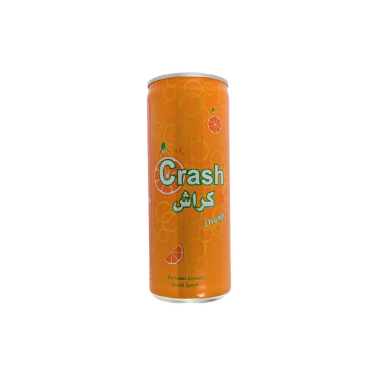 Crush Gazlı İçecek - Portakal Aromalı (250 ml Teneke)